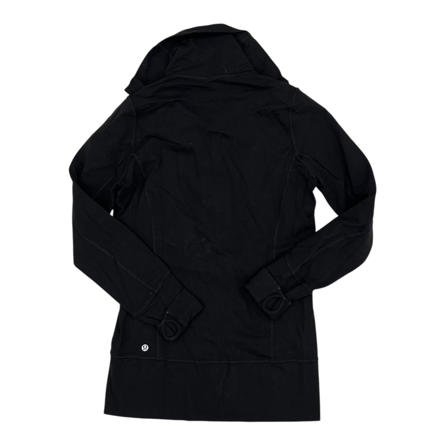 Athletic Jacket By Lululemon In Black, Size:S