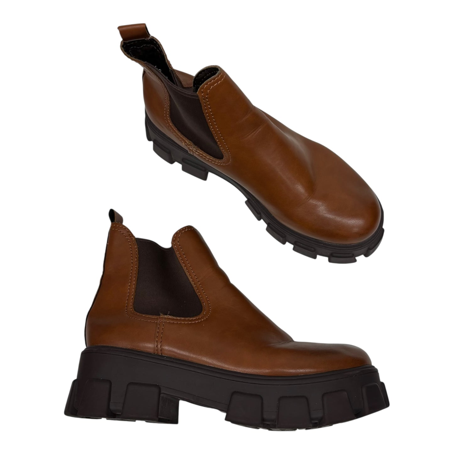 Boots Ankle Flats By Circus By Sam Edelman In Brown, Size:9