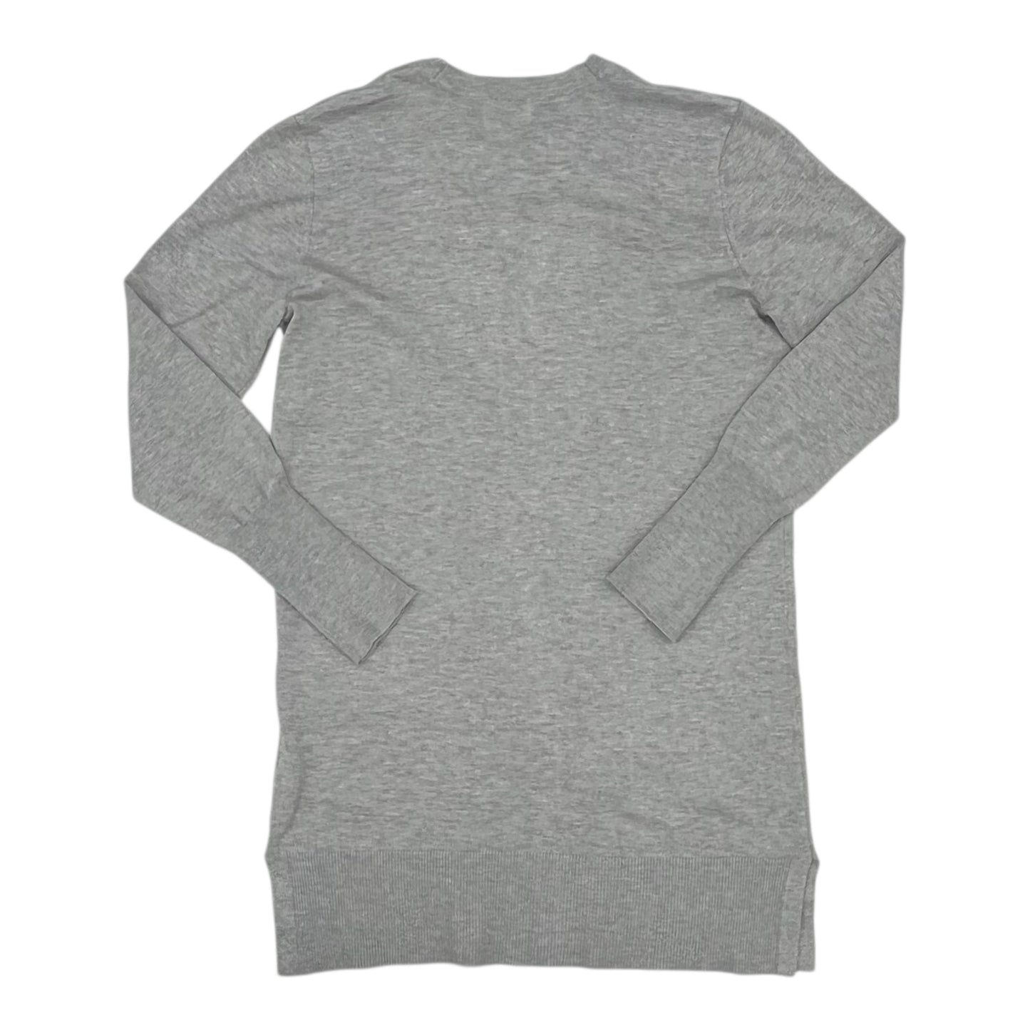 Sweater Cardigan By Nine West In Grey, Size:S