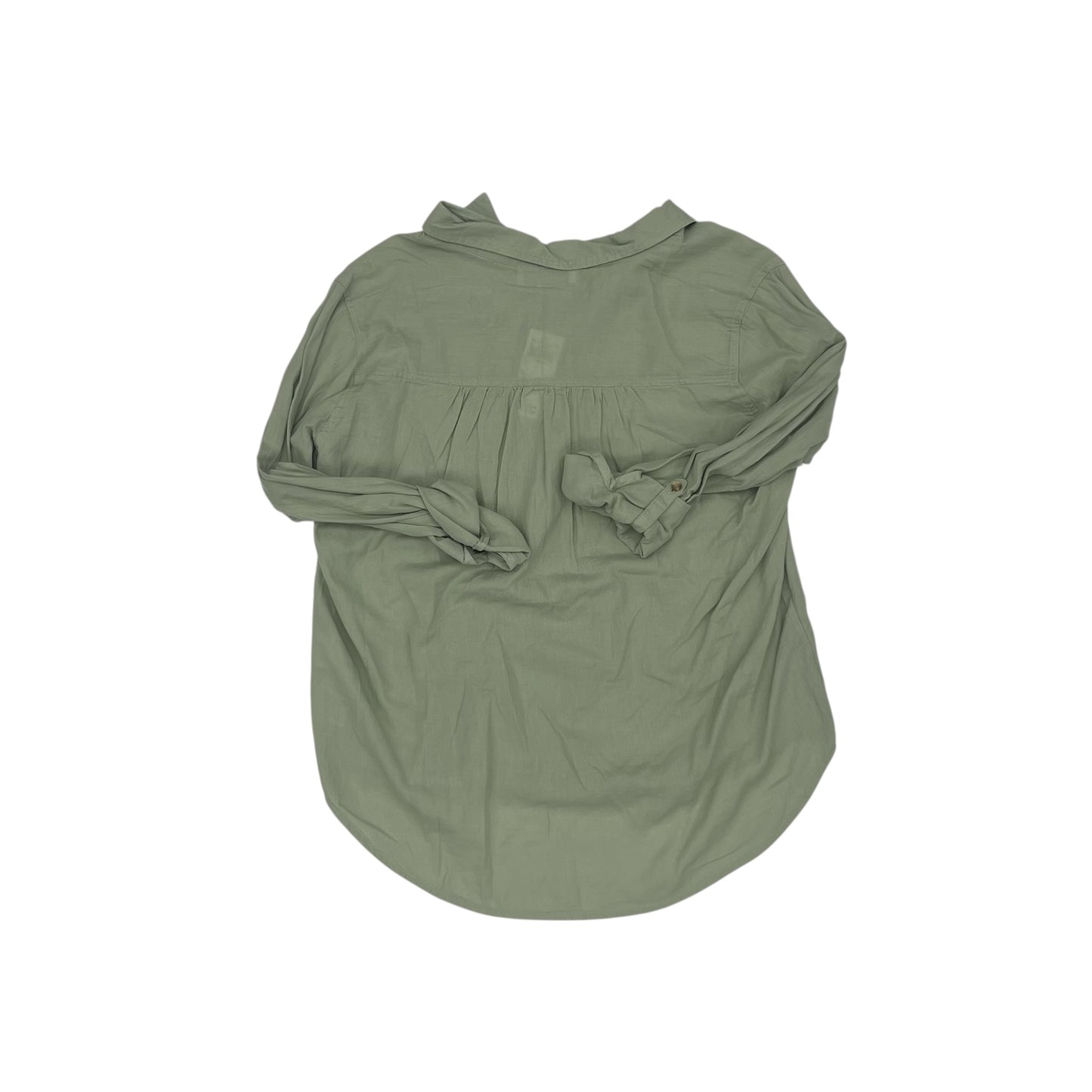 Top Ls By Hollister In Green, Size:M