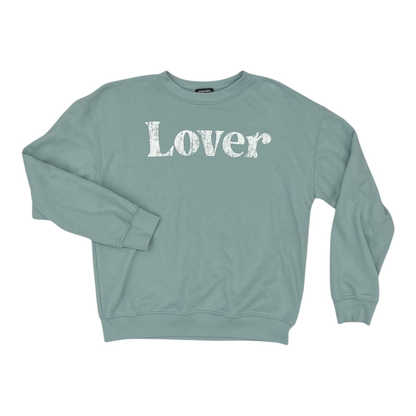 Sweatshirt Crewneck By Clothes Mentor In Blue, Size:Xs