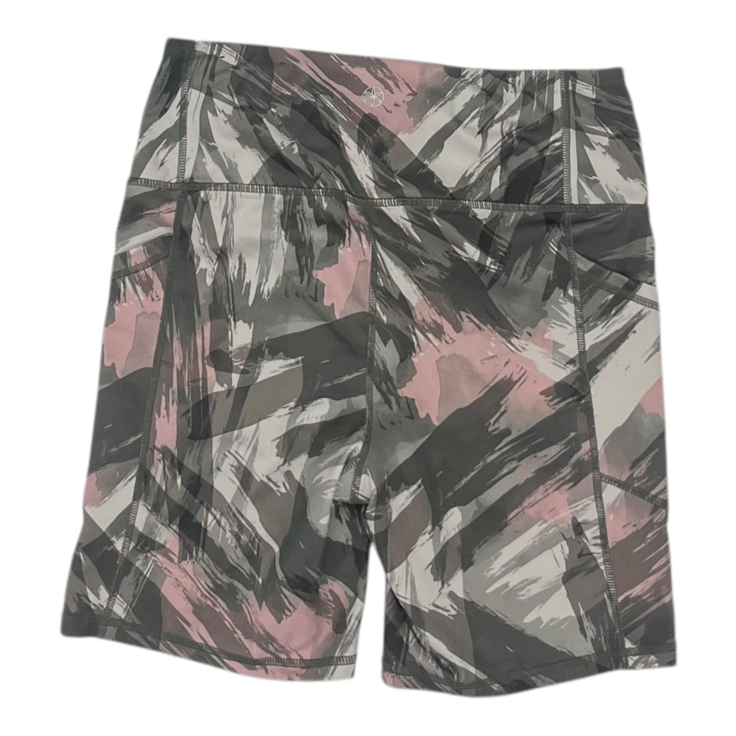 Athletic Shorts By Gaiam In Green, Size:M