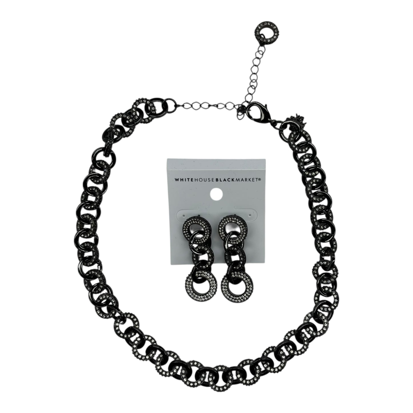 Necklace Set By White House Black Market In Black, Size:02 Piece Set