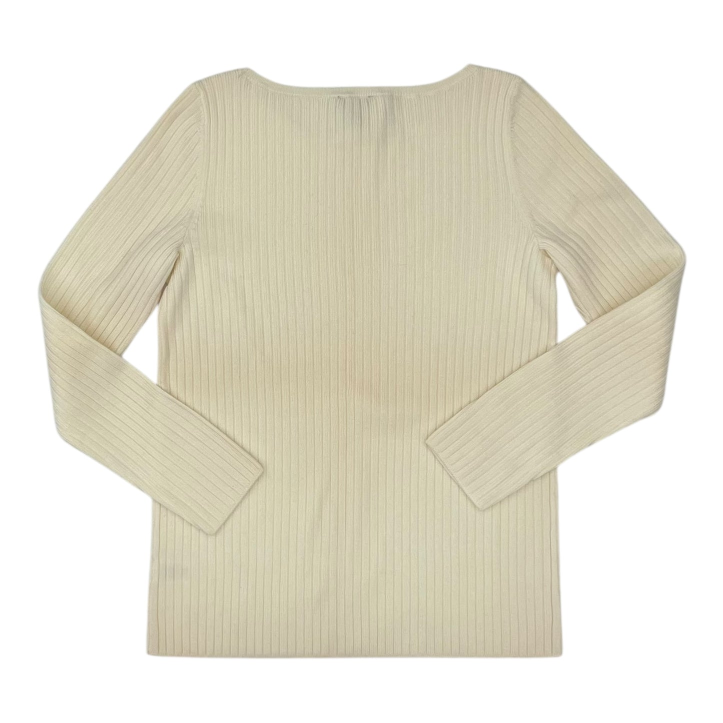 Sweater By Talbots In Cream, Size:S