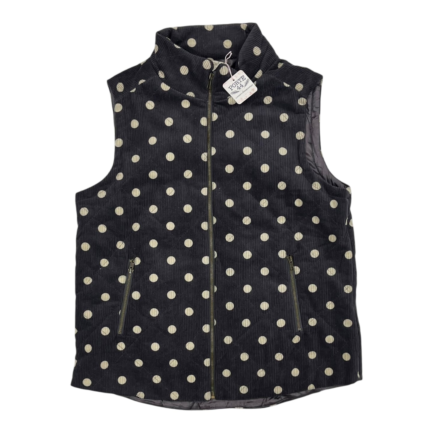 Vest Puffer & Quilted By Easel In Grey, Size:L