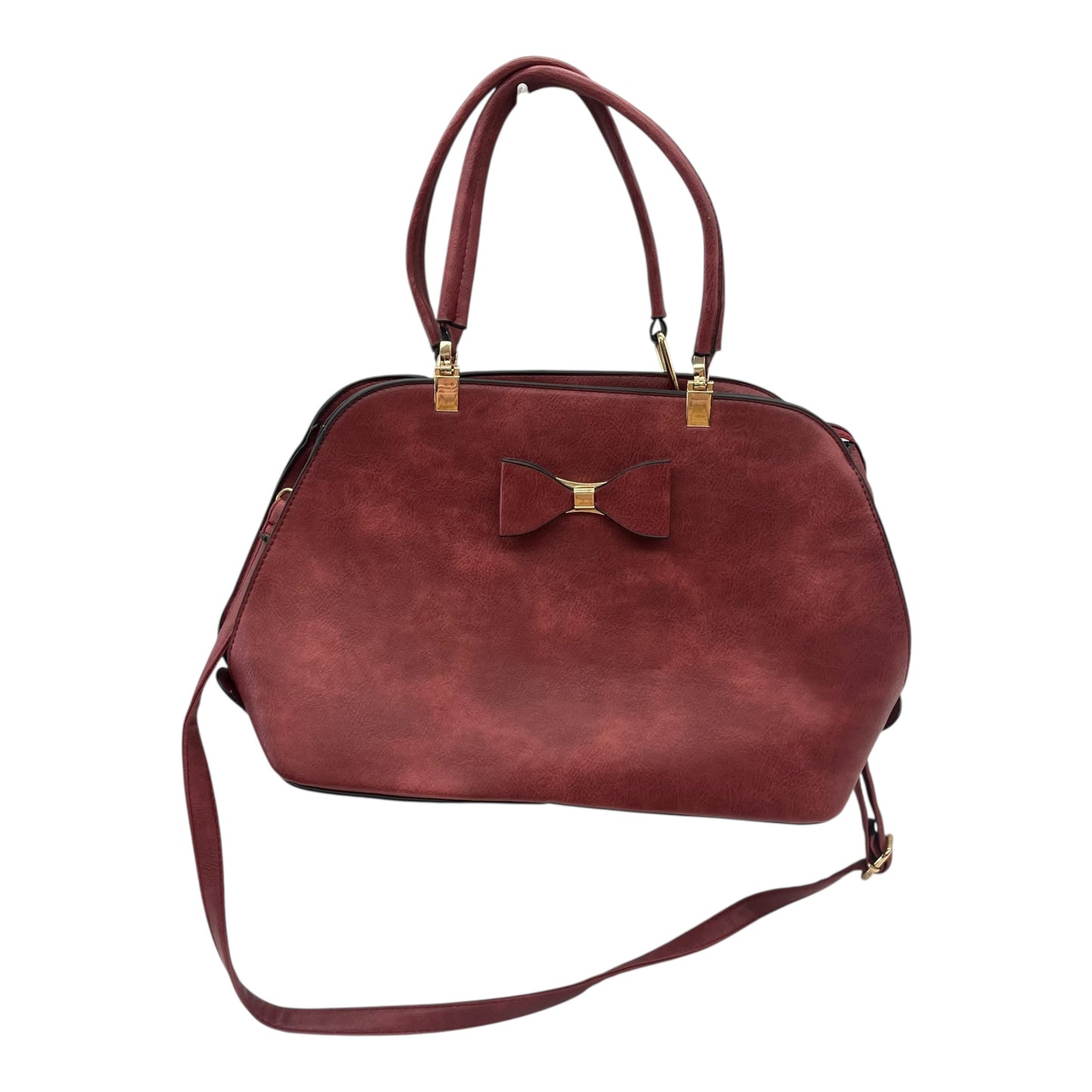 Handbag By Clothes Mentor In Red, Size:Large