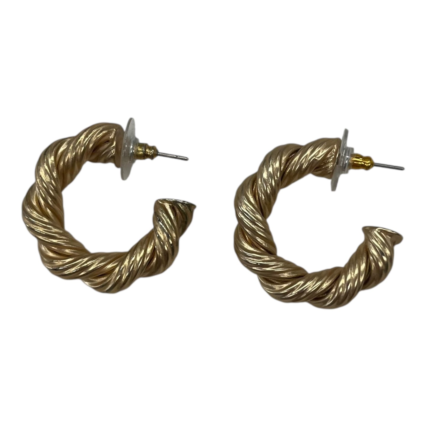 Earrings Hoop By Clothes Mentor In Gold
