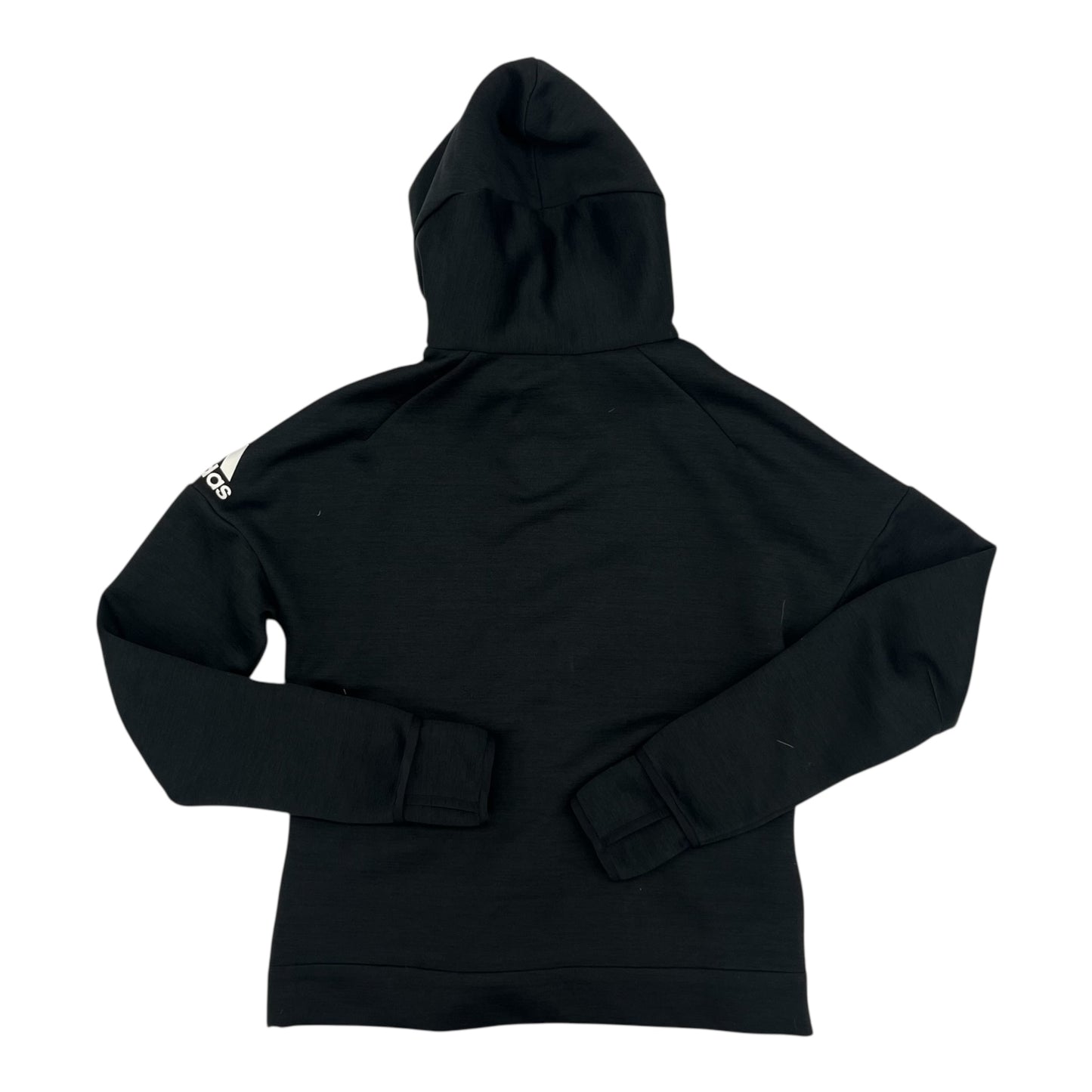 Athletic Jacket By Adidas In Black, Size:M