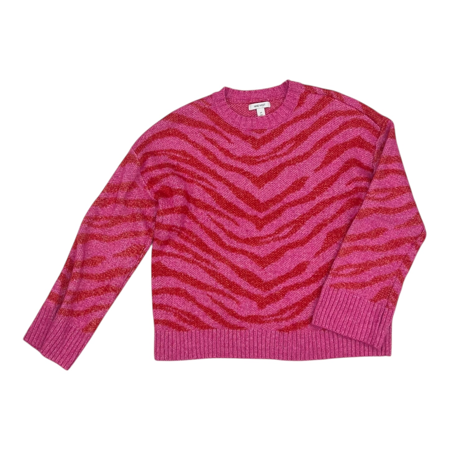 Sweater By Nine West In Pink, Size:M
