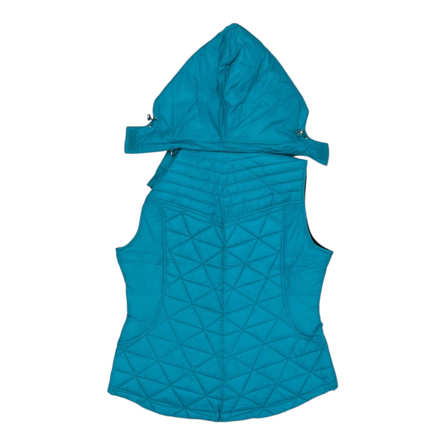 Vest Puffer & Quilted By Tek Gear In Teal, Size:L