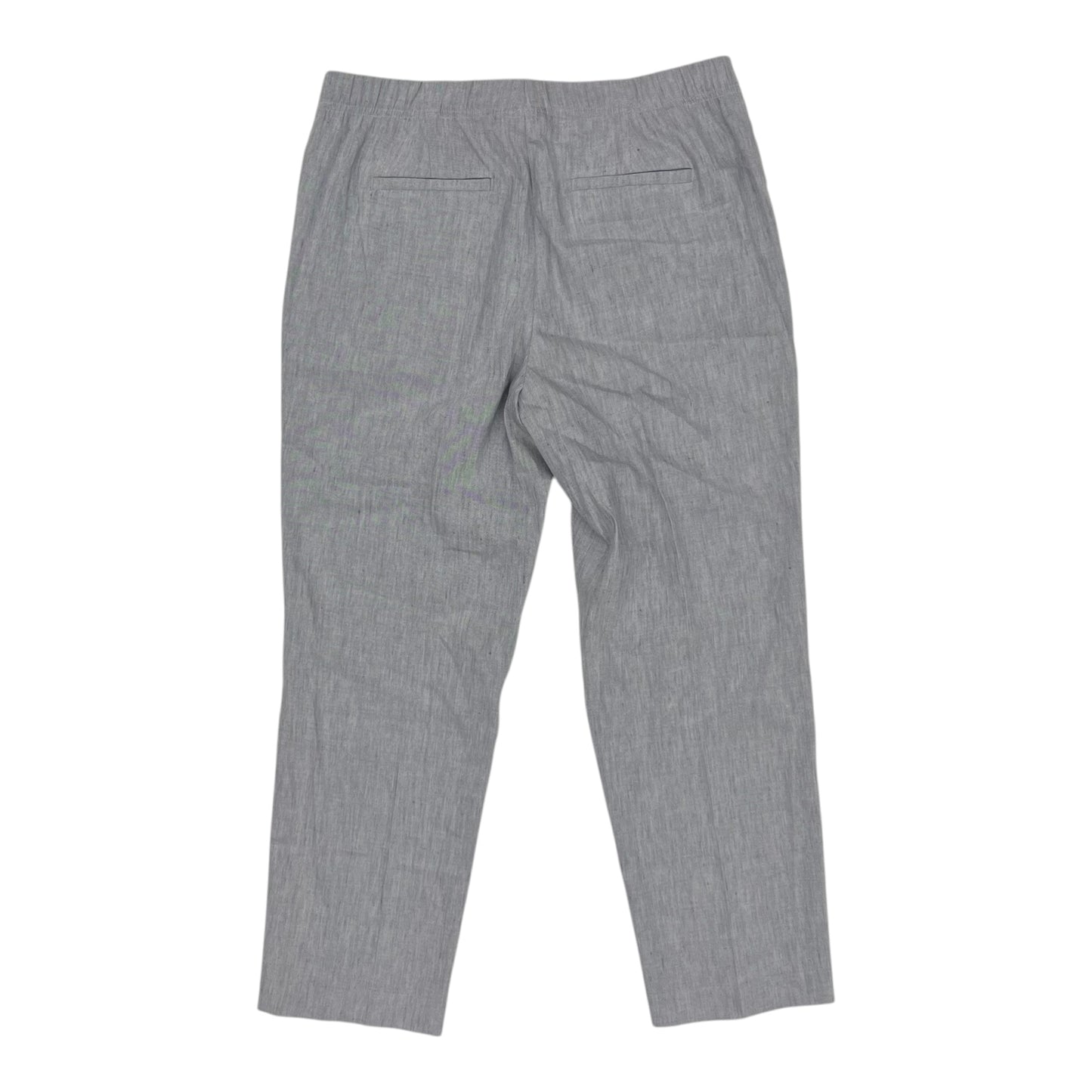 Pants Linen By J. Jill In Grey, Size:M