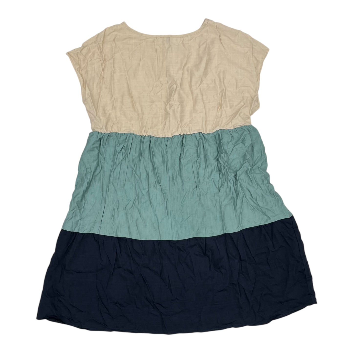 Dress Casual Short By Emery Rose In Striped Pattern, Size:1X