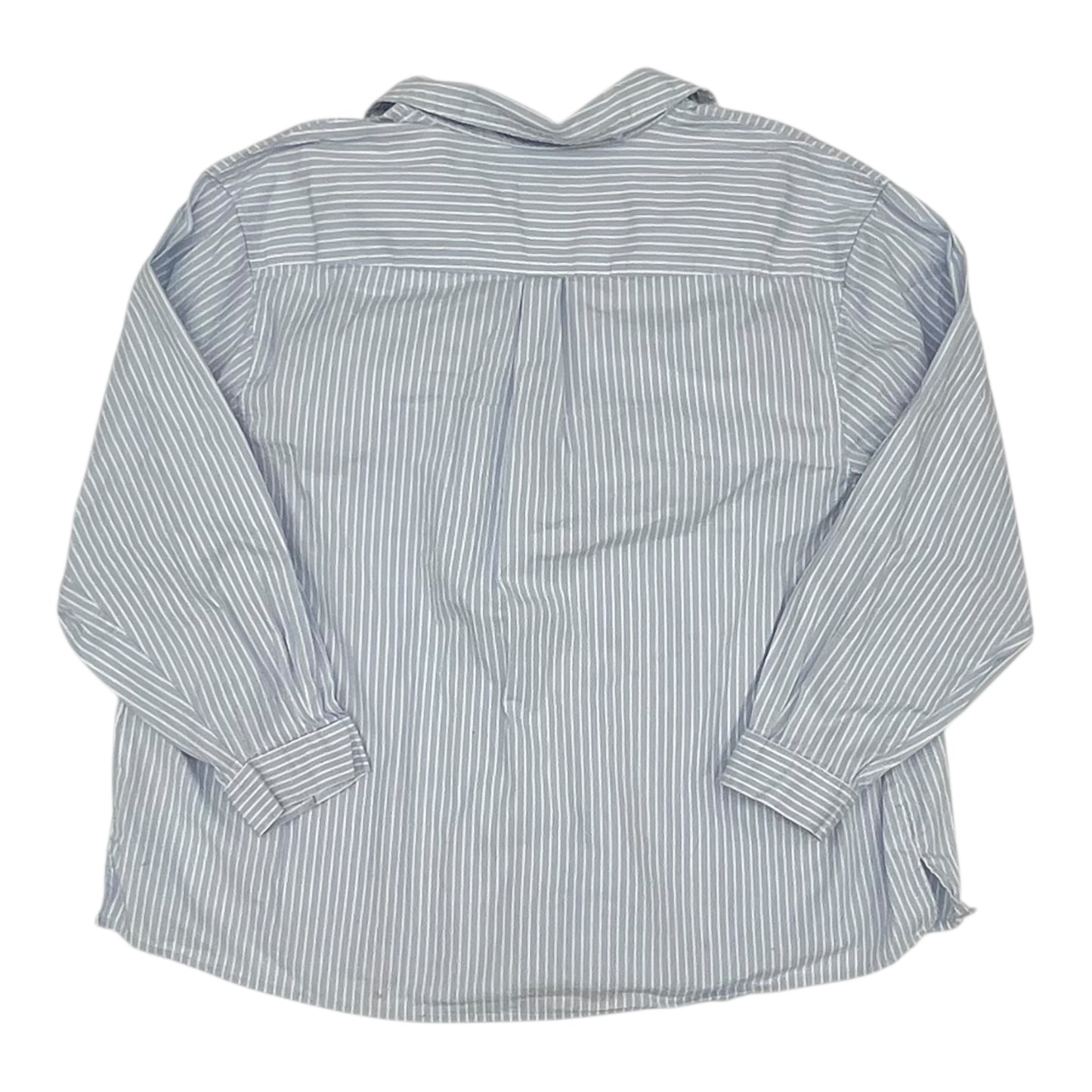 Top Ls By Ava & Viv In Blue, Size:2X