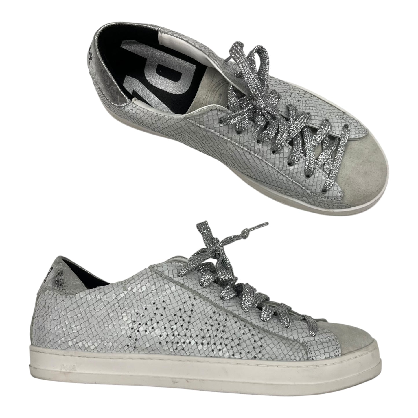 Shoes Sneakers By P448 In Grey, Size:7.5
