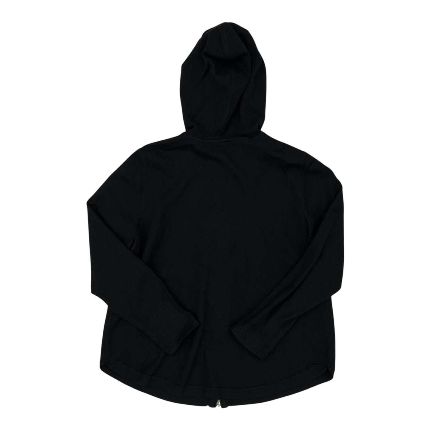 Jacket Shirt By Chicos In Black, Size:L