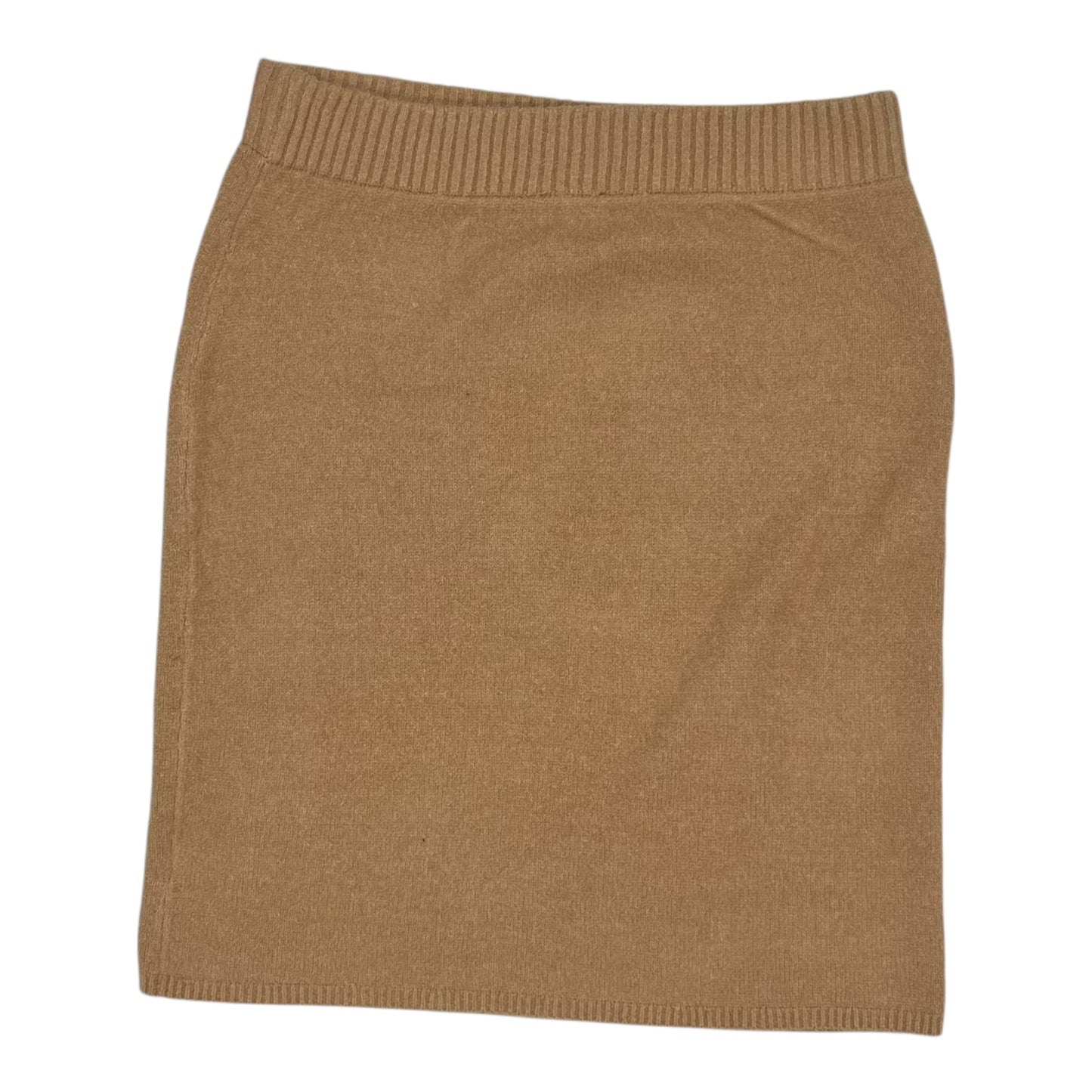 Skirt Midi By Express In Tan, Size:Xl