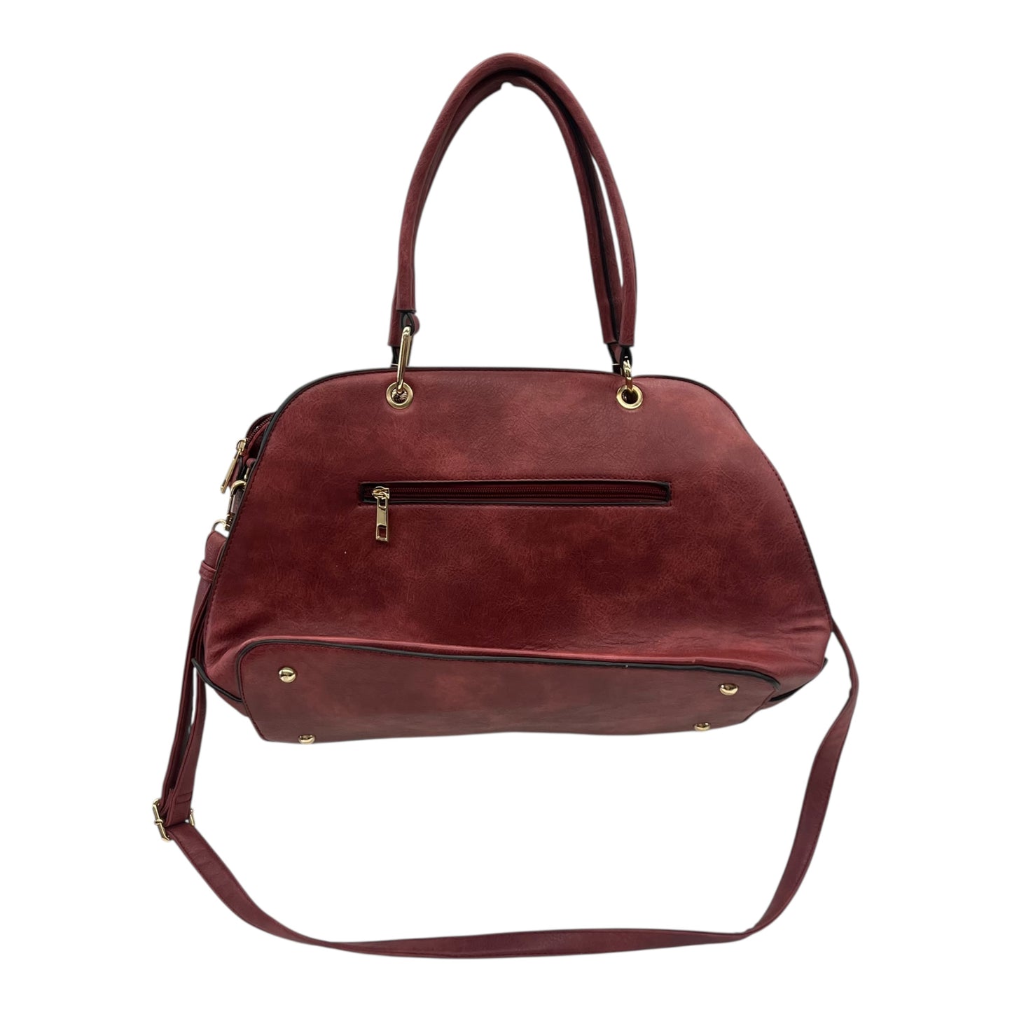 Handbag By Clothes Mentor In Red, Size:Large