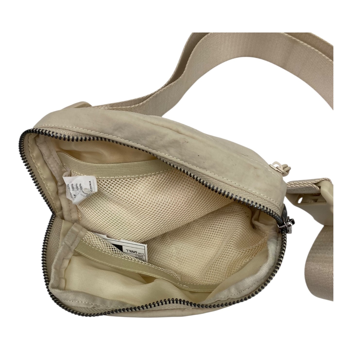 Belt Bag By Clothes Mentor In Cream, Size:Small