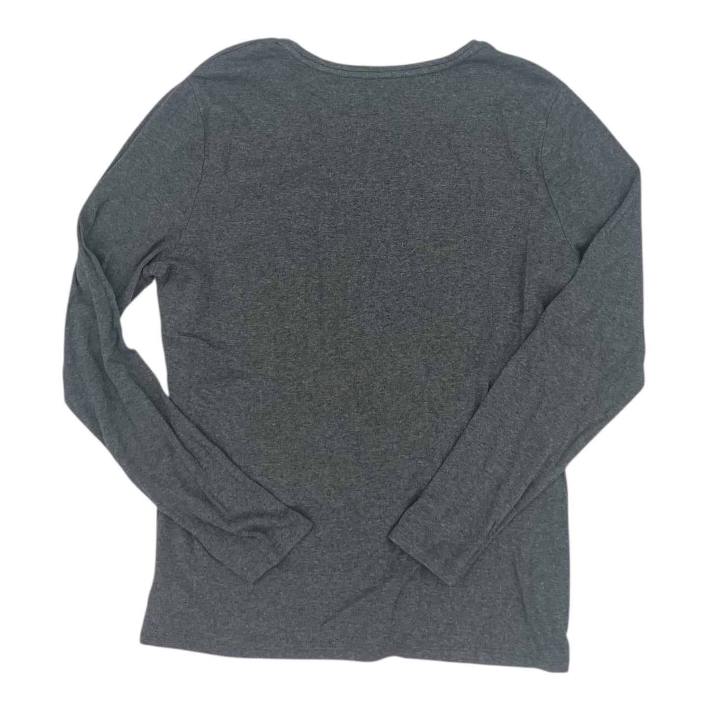 Top Ls Basic By A New Day In Grey, Size:Xxl