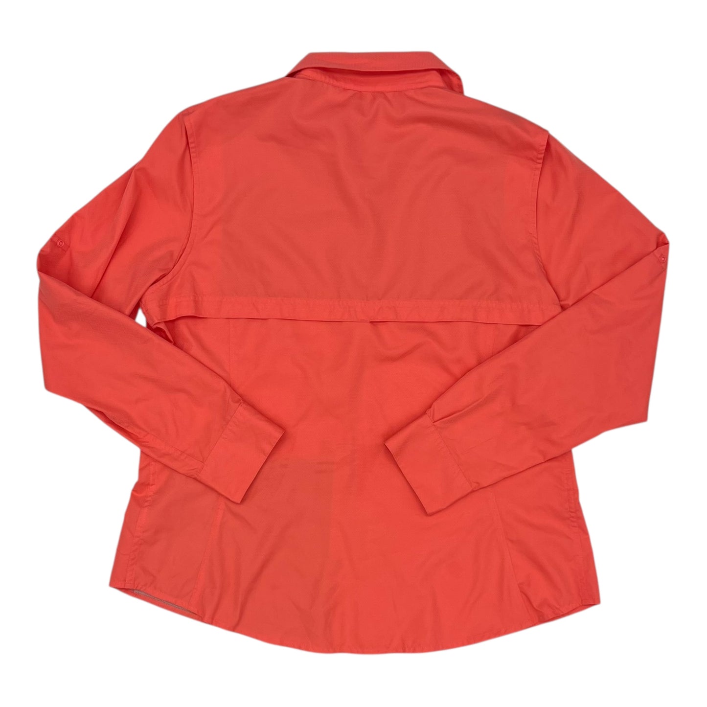 Blouse Ls By Clothes Mentor In Orange, Size:Xl