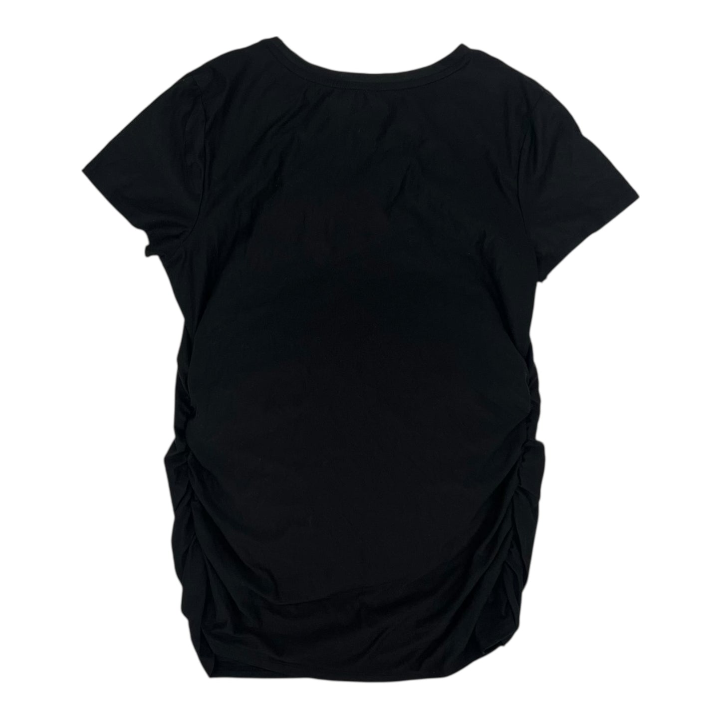 Mat Top Ss By Time And Tru In Black, Size:M