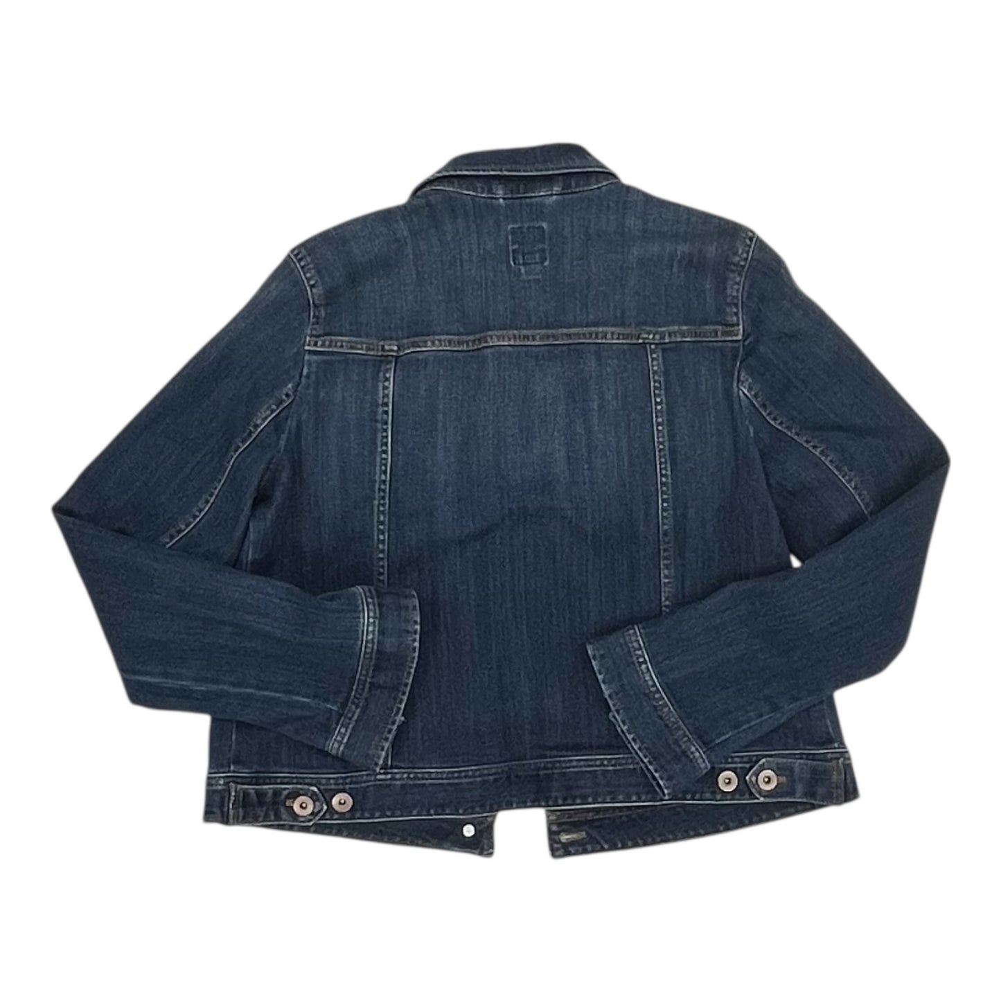 Jacket Denim By J. Jill In Blue Denim, Size:S