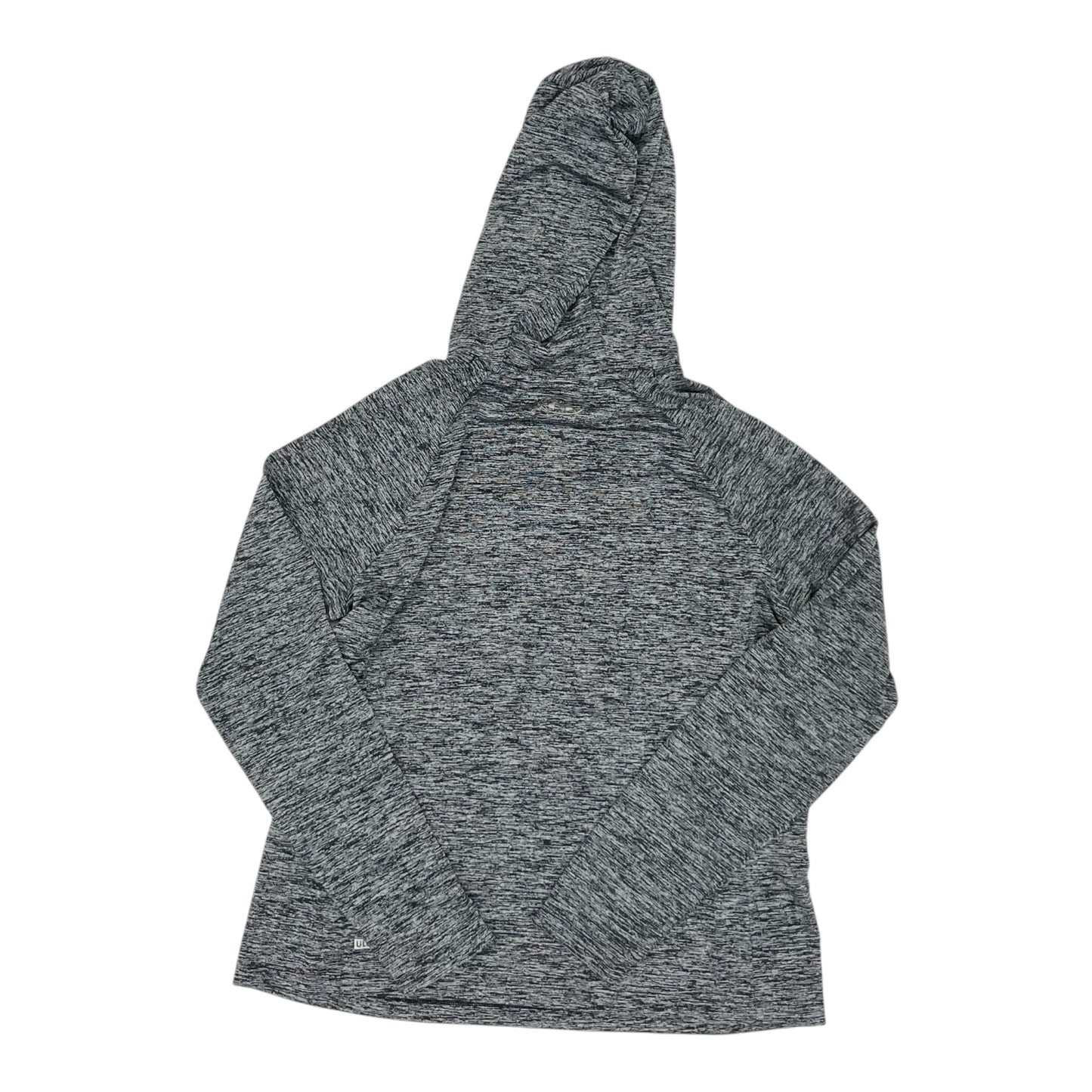 Athletic Top Ls Hoodie By Under Armour In Grey, Size:L