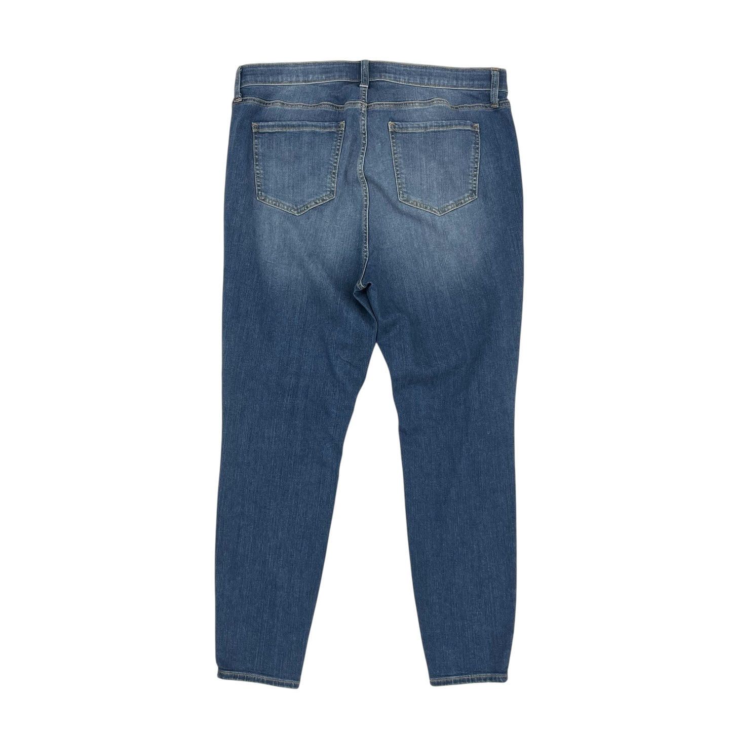 Jeans Skinny By Torrid In Blue Denim, Size:18