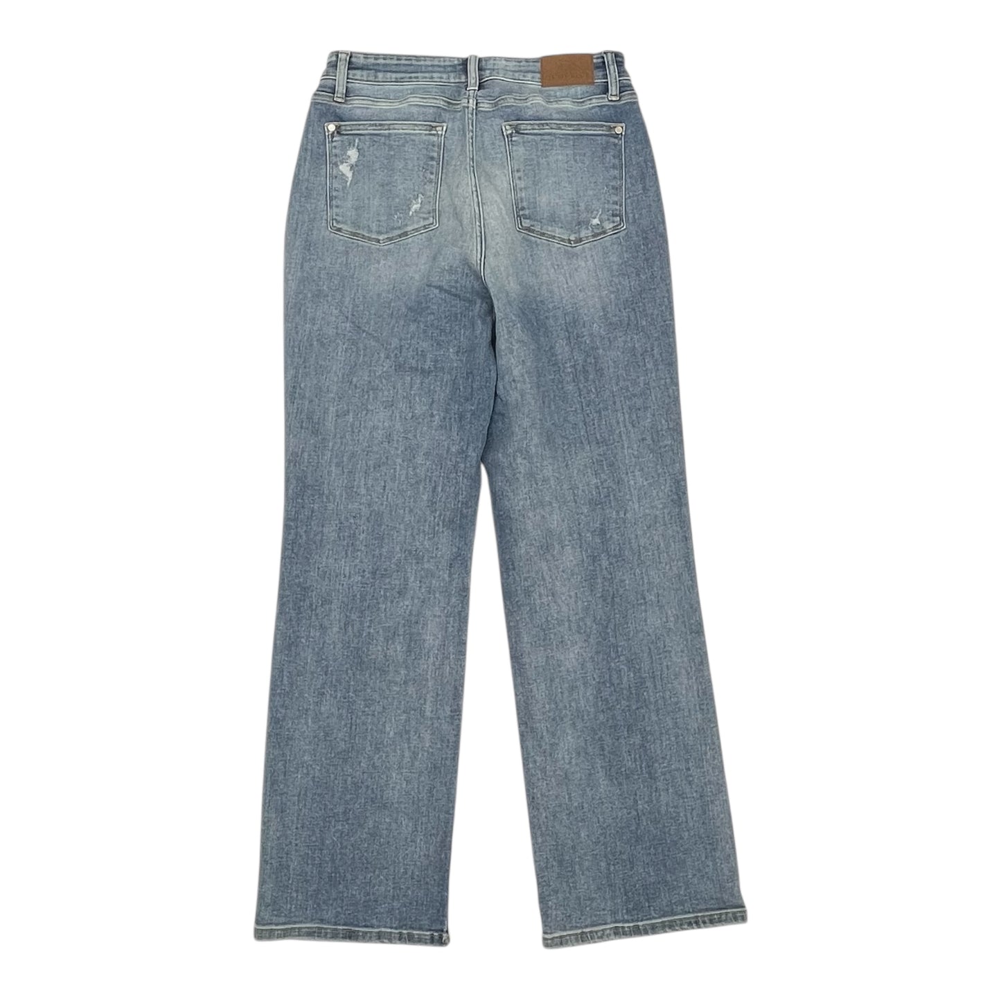 Jeans Flared By Judy Blue In Blue Denim, Size:10