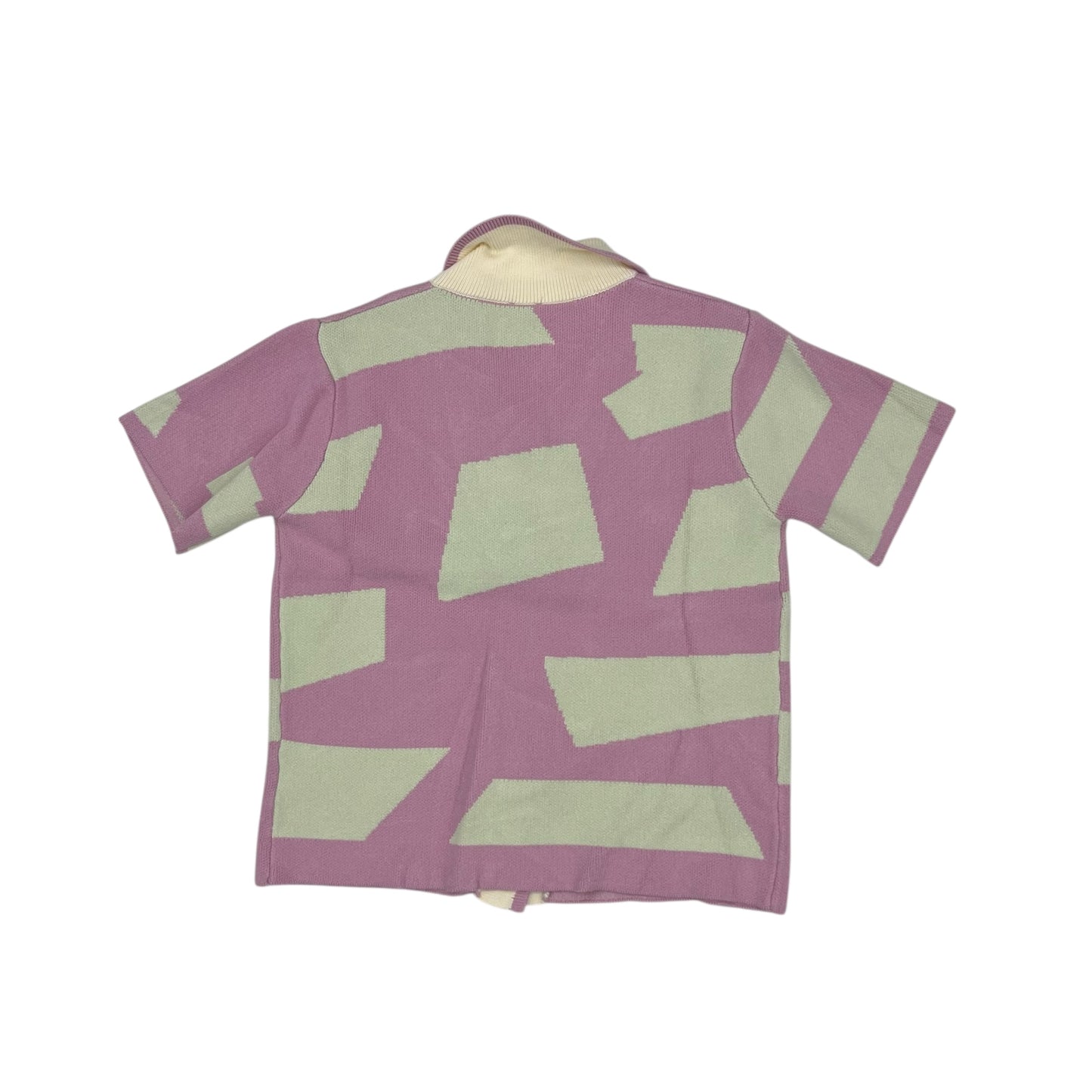 Sweater Ss By Le Lis In Pink & White, Size:M