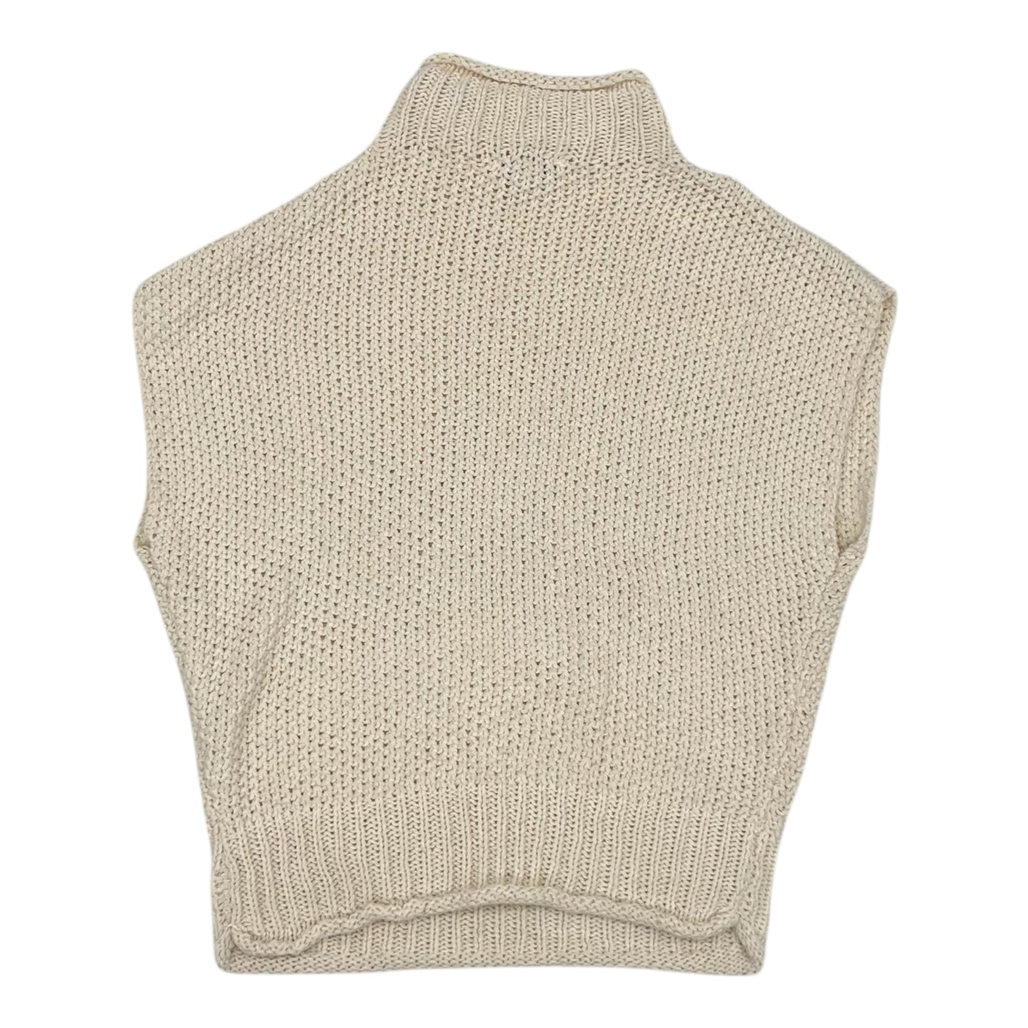 Vest Sweater By She + Sky In Tan, Size:S