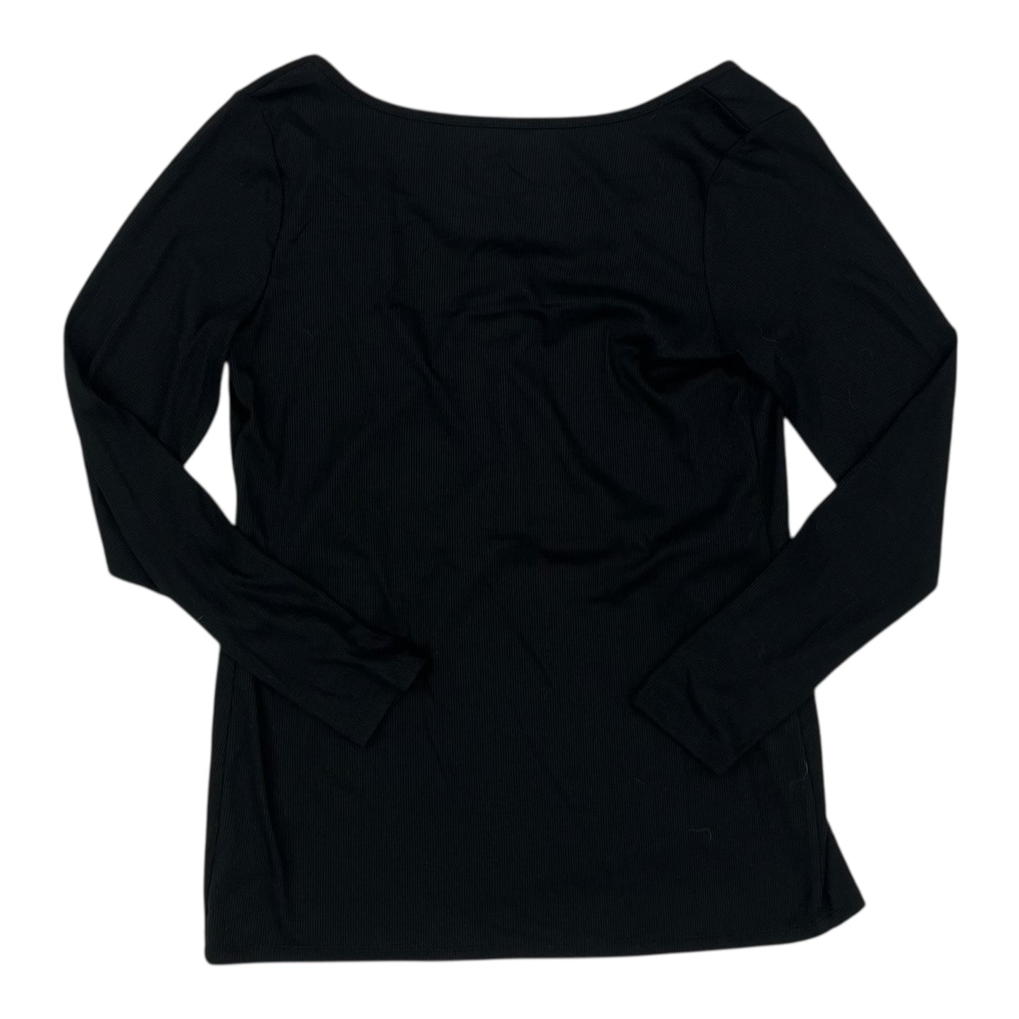 Nursing Top Ls By Isabel Maternity In Black, Size:Xl