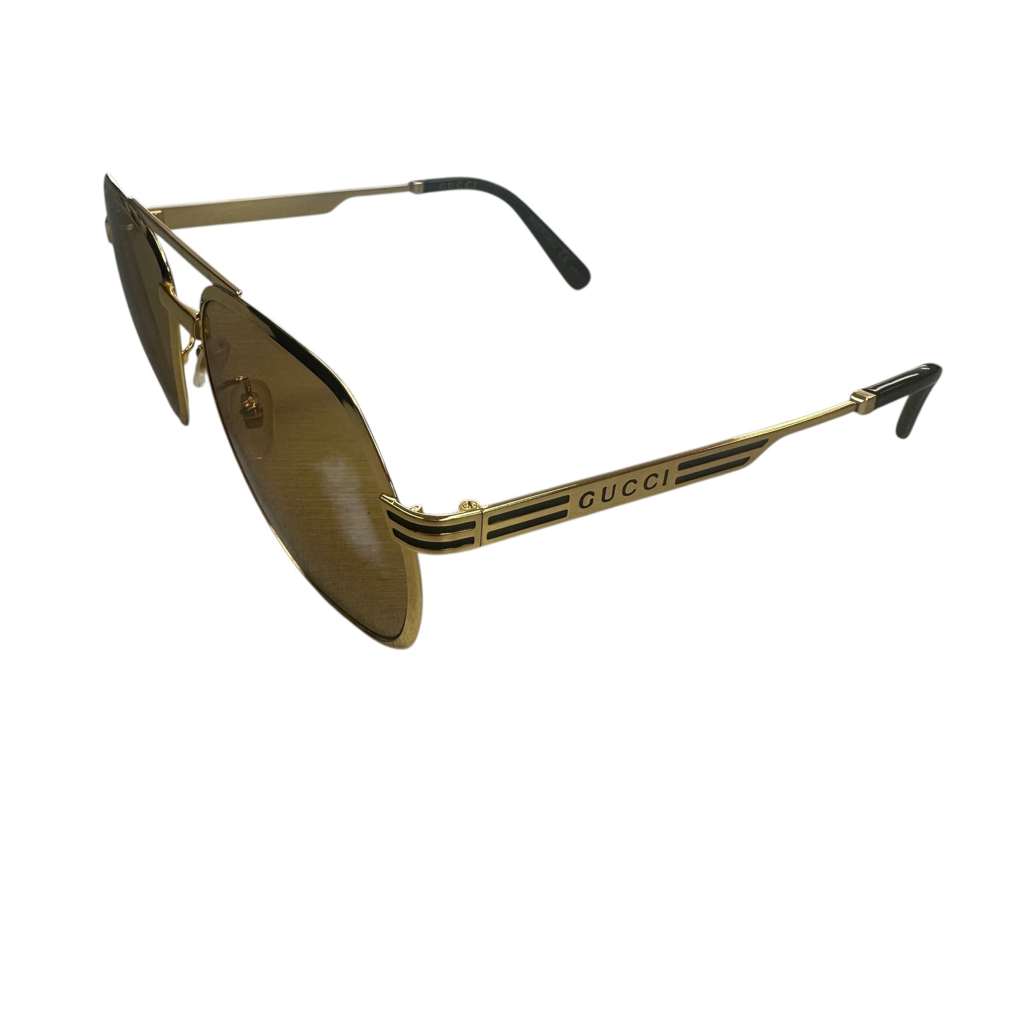 Sunglasses Luxury Designer By Gucci In Green