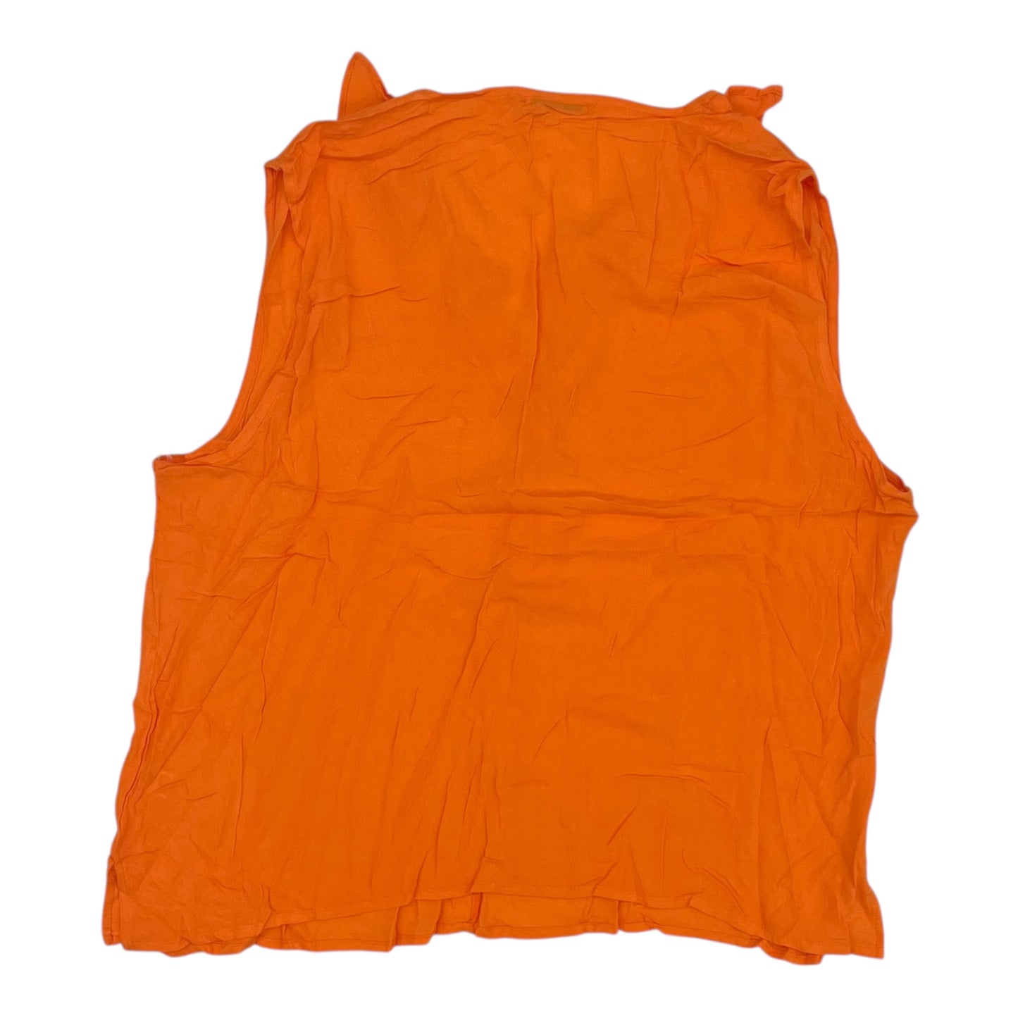 Blouse Sleeveless By Clothes Mentor In Orange, Size:3X