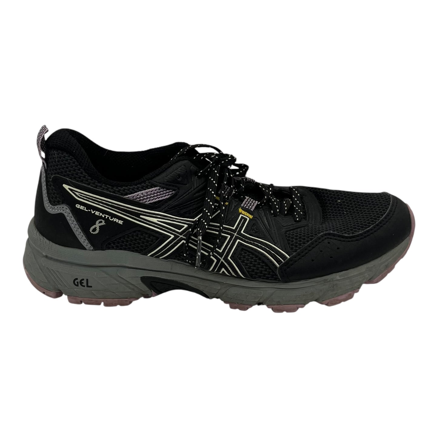 Shoes Athletic By Asics In Black, Size:7