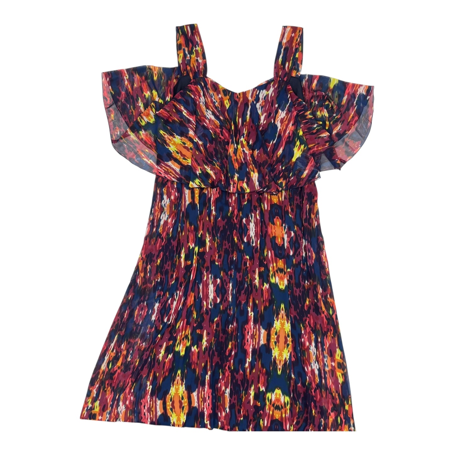 Dress Party Midi By Lane Bryant In Blue, Size:3