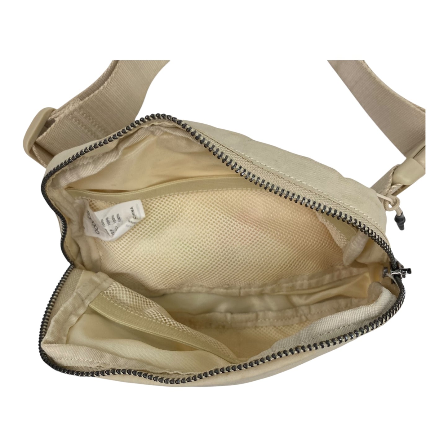 Belt Bag By Clothes Mentor In Cream, Size:Small