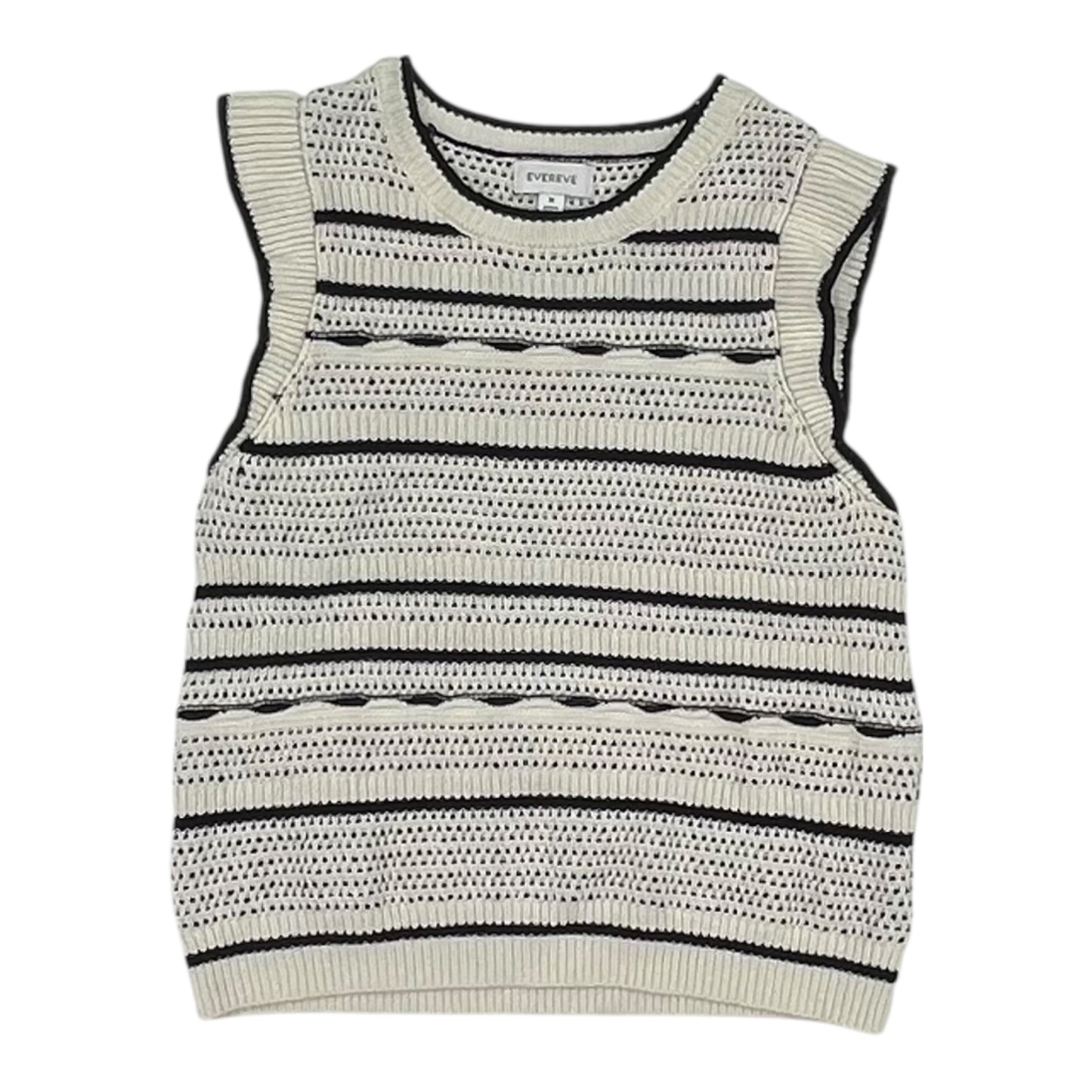 Vest Sweater By Evereve In Cream, Size:M