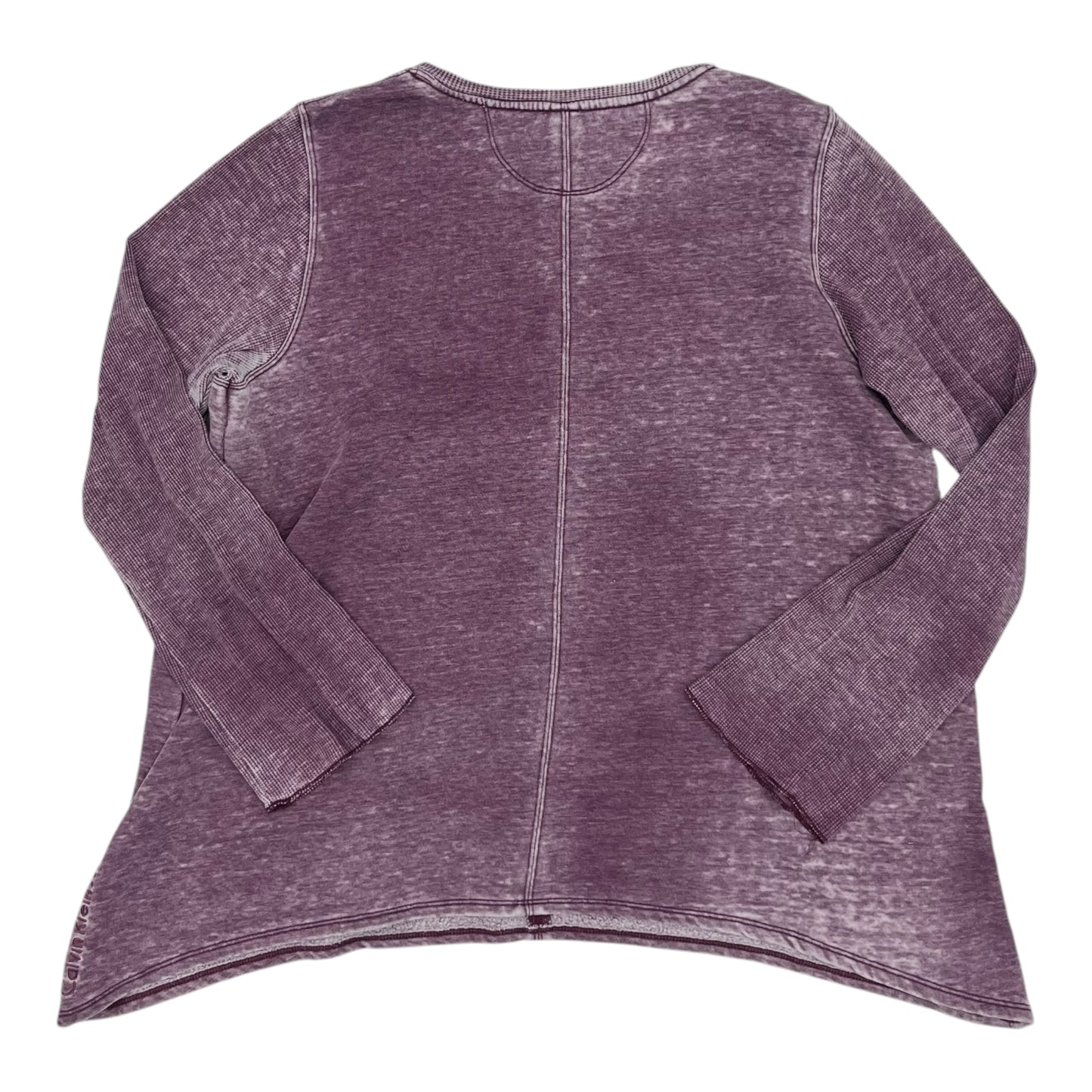 Top Ls By Calvin Klein Performance In Purple, Size:2X