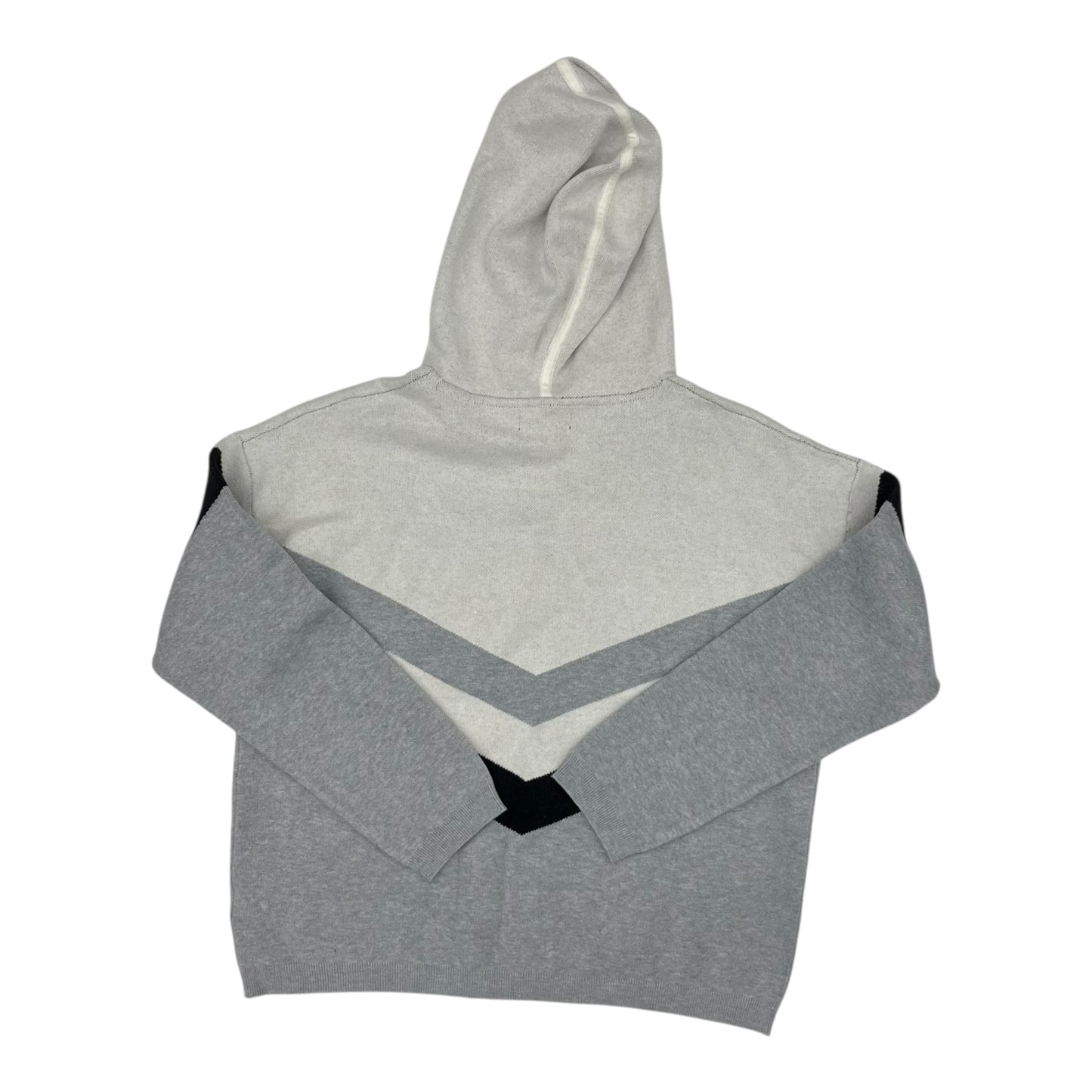 Sweater By Cynthia Rowley In Grey & White, Size:L