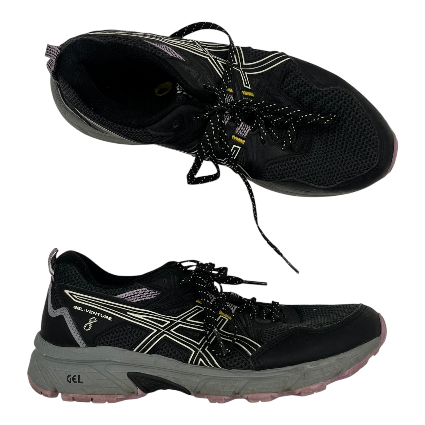 Shoes Athletic By Asics In Black, Size:7