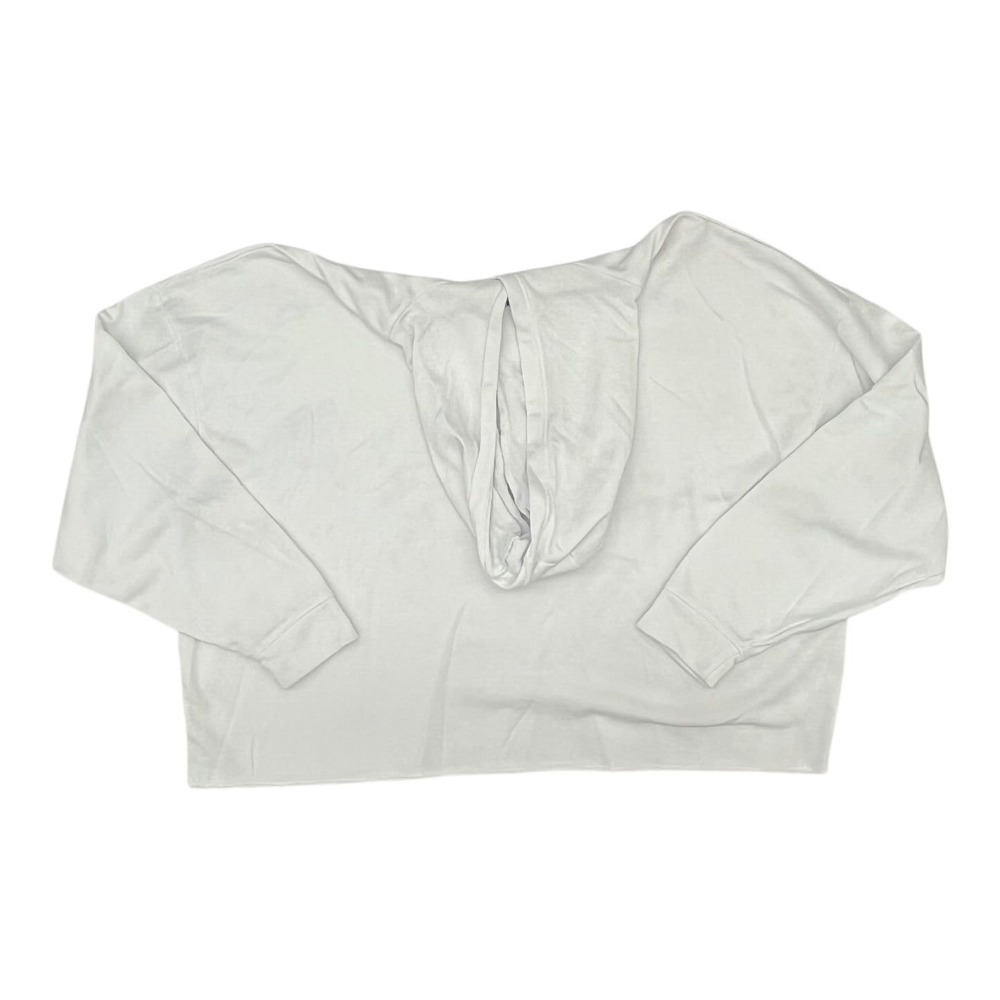 Athletic Sweatshirt Hoodie By Under Armour In White, Size:Xl