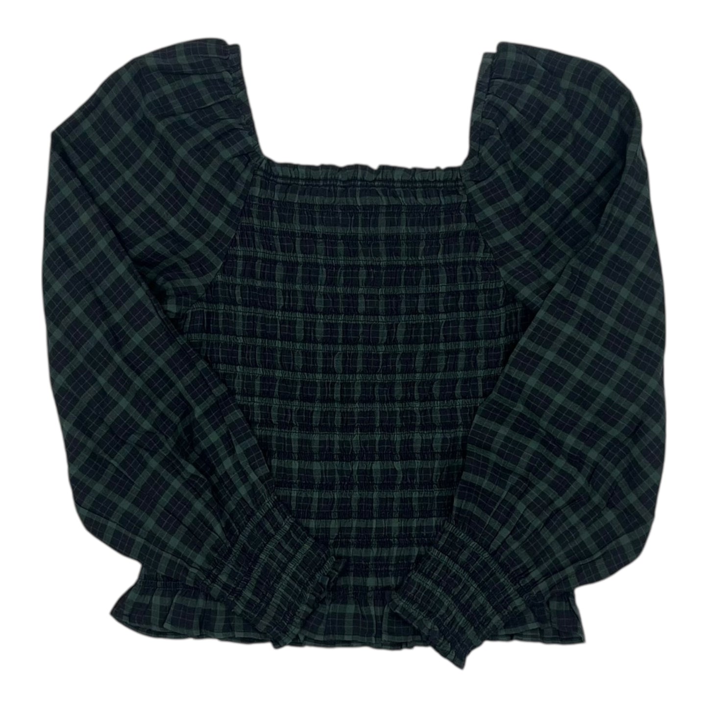 Blouse Ls By Madewell In Green, Size:S