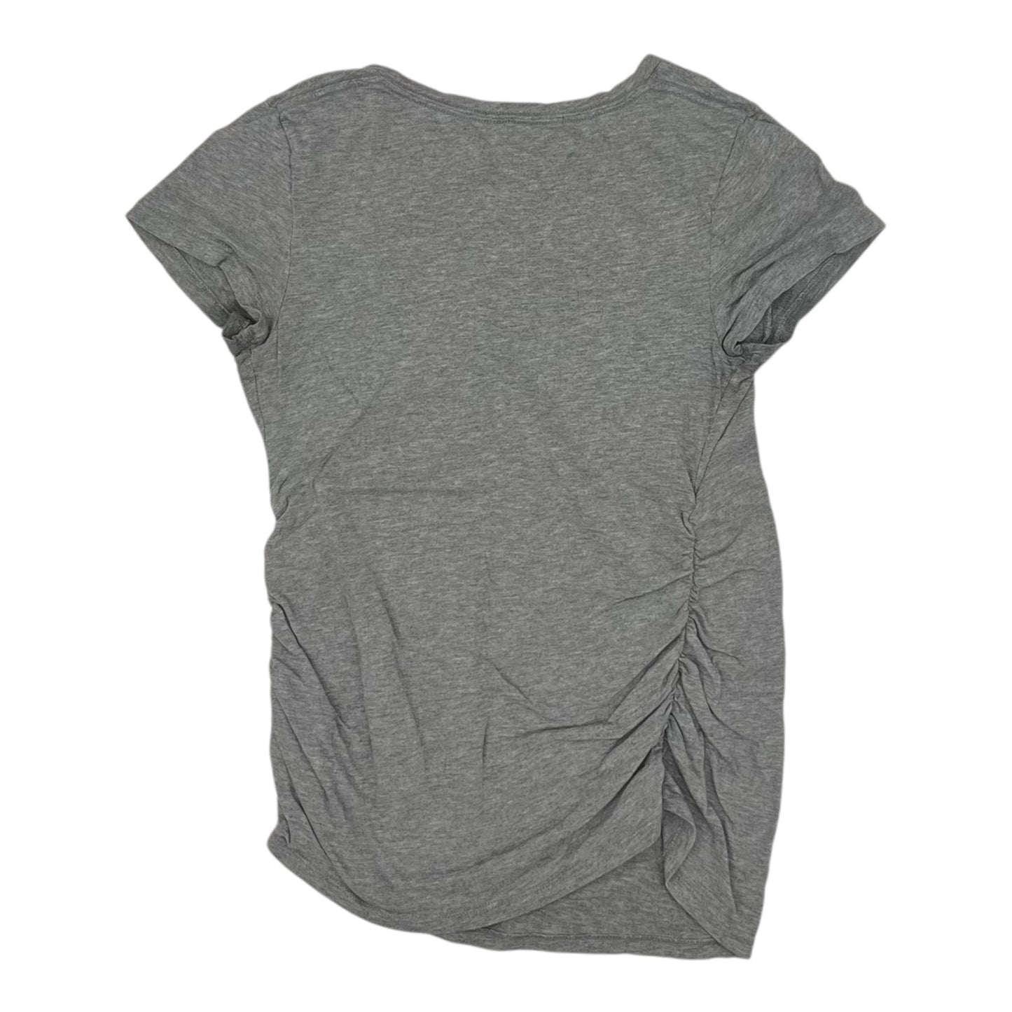 Mat Top Ss By Isabel Maternity In Grey, Size:S