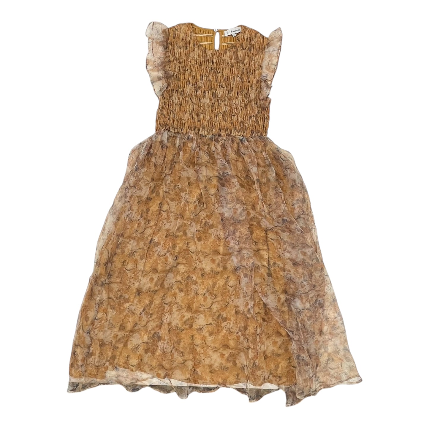 Dress Party Long By En Saison In Brown, Size:L