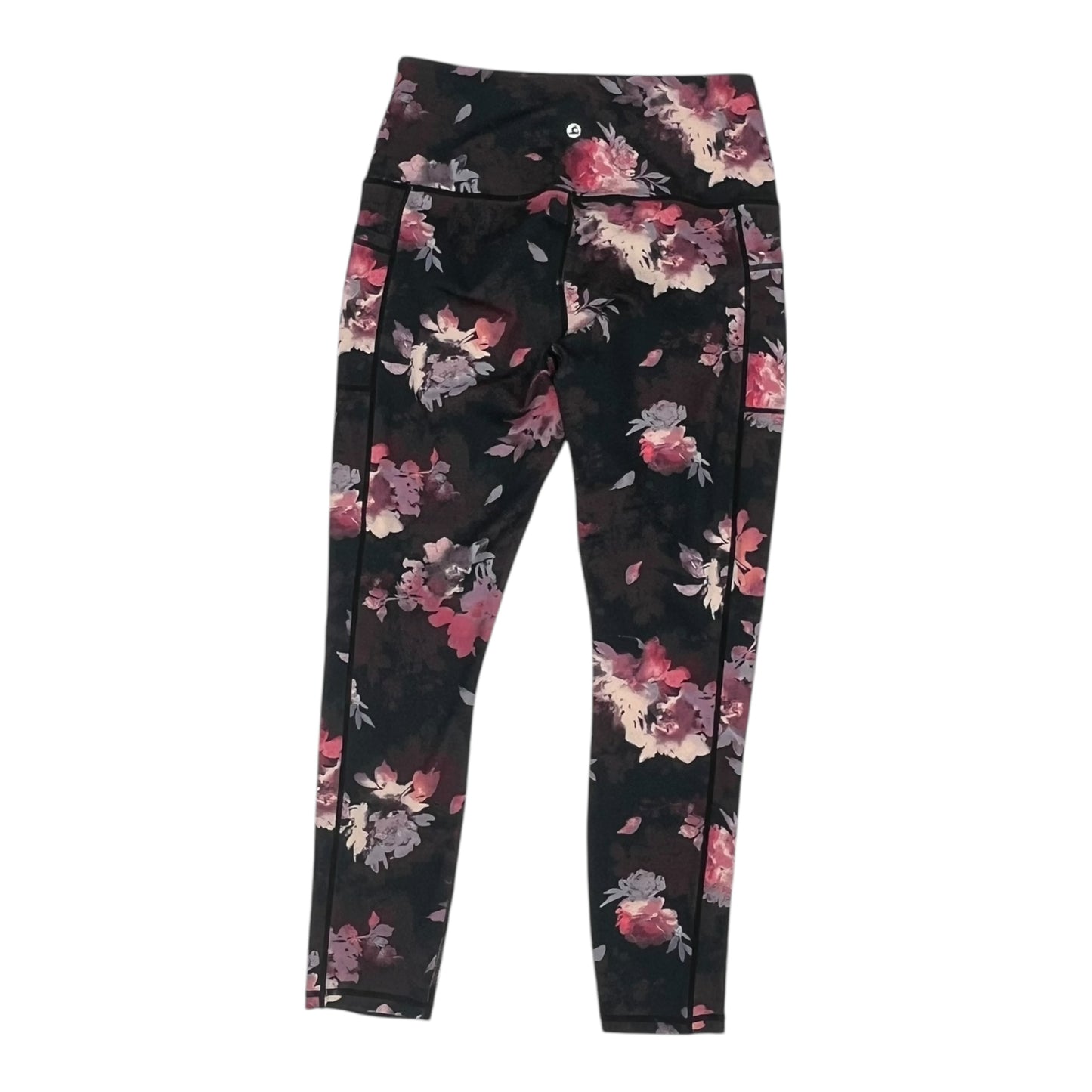 Athletic Leggings By Clothes Mentor In Floral Print, Size:L