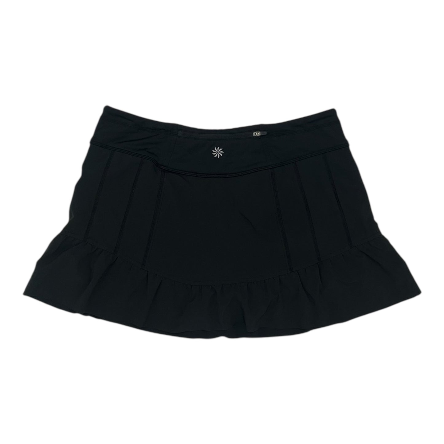 Athletic Skort By Athleta In Black, Size:M