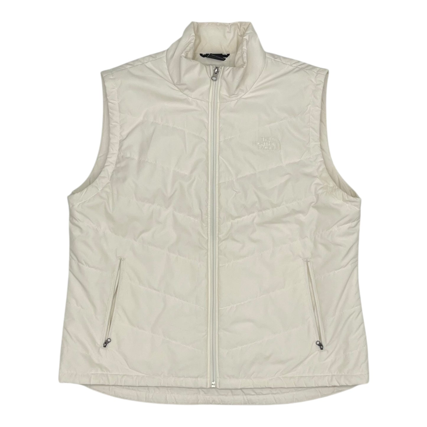 Vest Puffer & Quilted By The North Face In Cream, Size:Xl