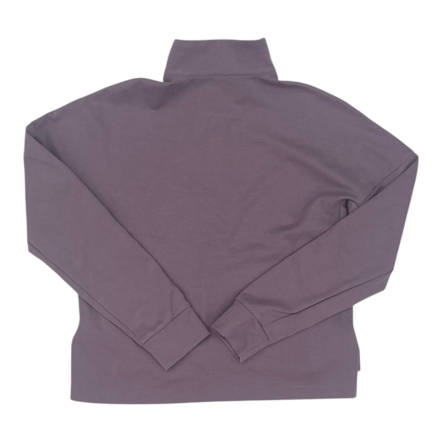 Athletic Sweatshirt Collar By Adidas In Purple, Size:M