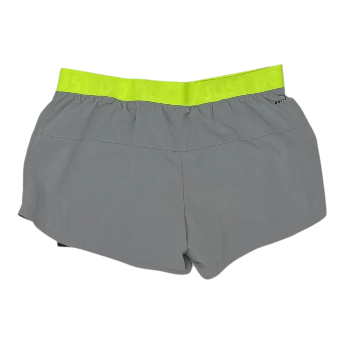 Athletic Shorts By Nike In Grey, Size:M